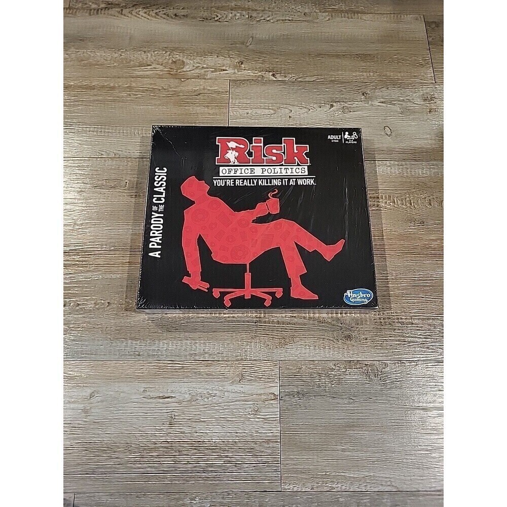 Risk Office Politics Board Game New Sealed Adult Party Game